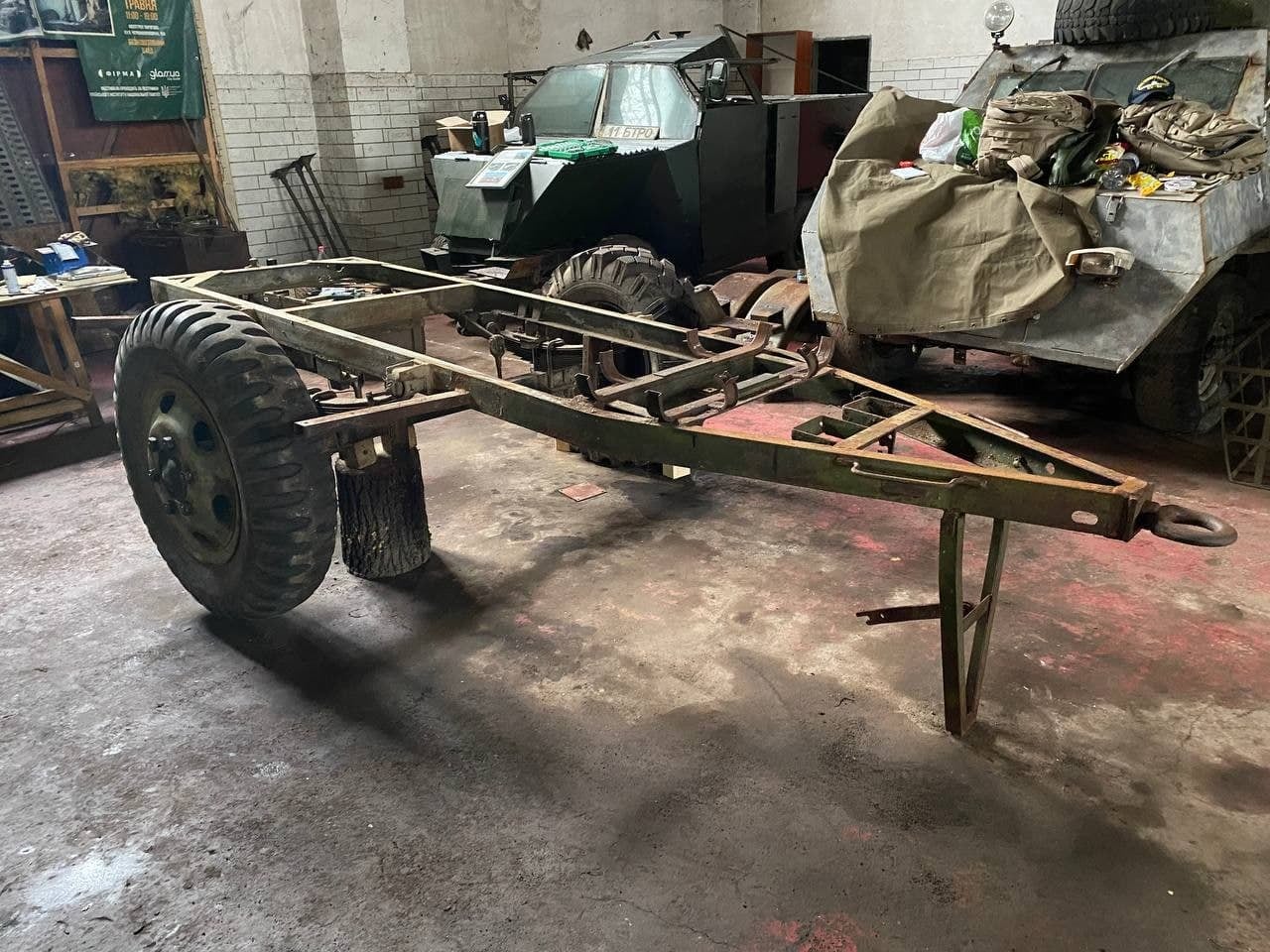 Наш експонат Trailer, cargo, 1-ton, 2-wheel