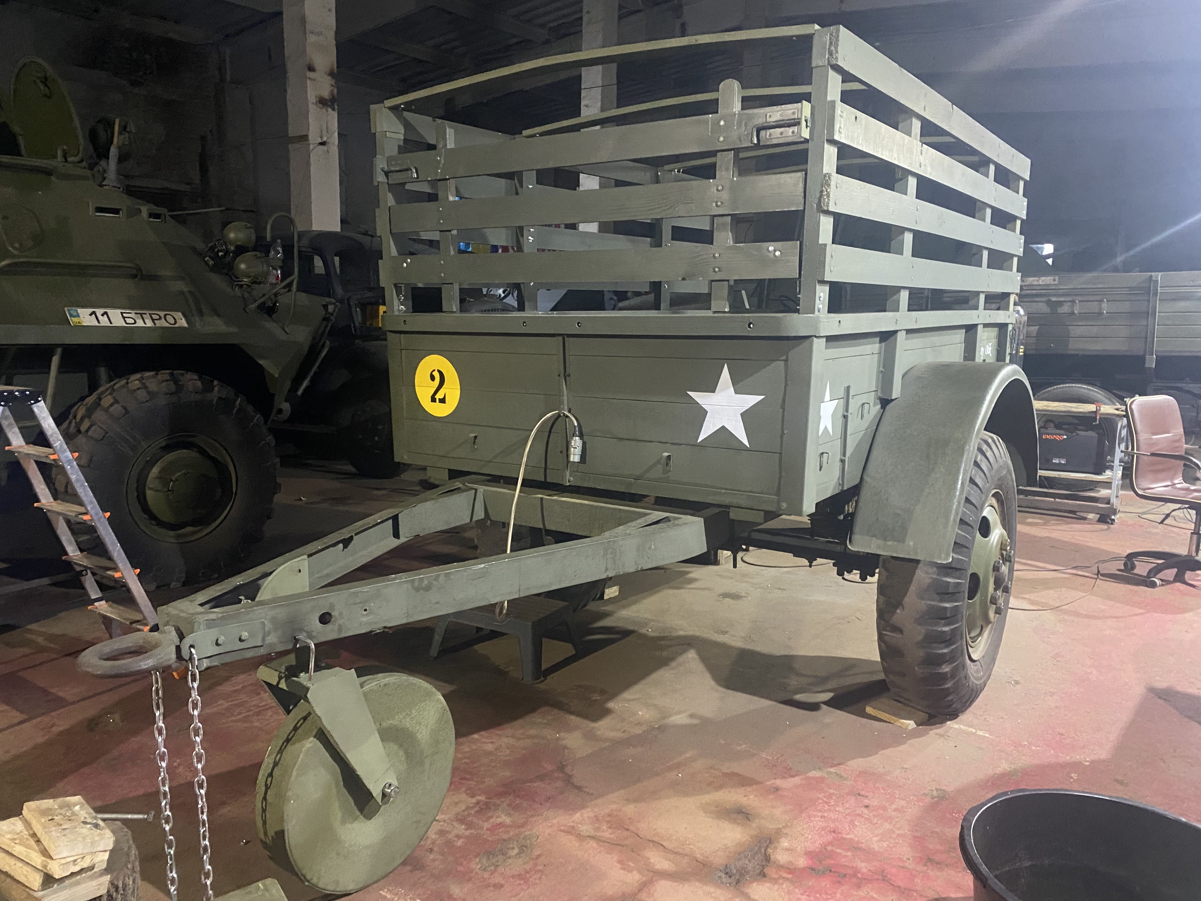 Наш експонат Trailer, cargo, 1-ton, 2-wheel