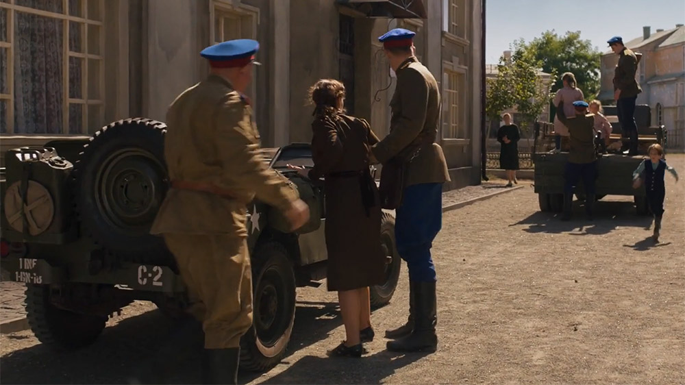 Ford GPW на зйомках фільму Щедрик