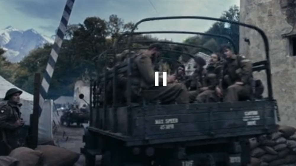 Ford GPW та репліка Chevrolet G7117на зйомках фільму План А