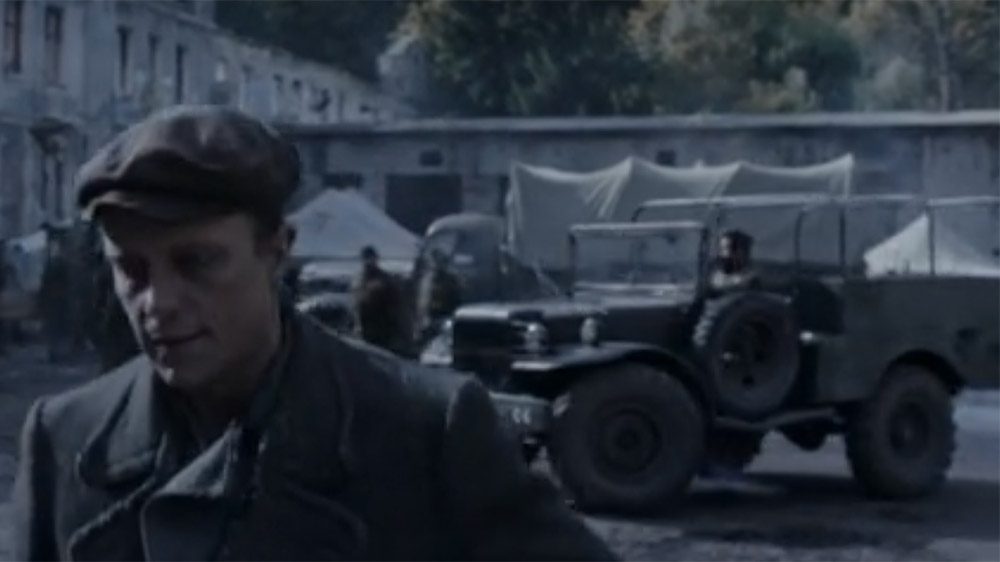 Dodge WC-51 на зйомках фільму План А