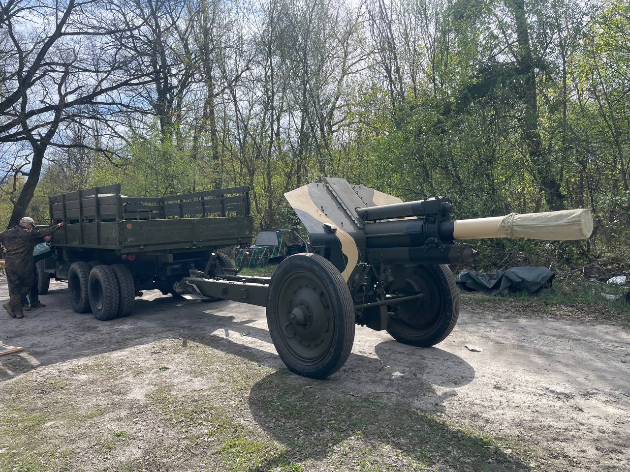 Проект з реставрації 122-мм гаубиці М-30