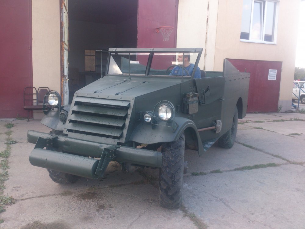 Наш експонат M3 Scout Car