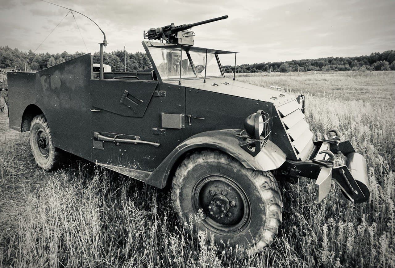 Наш експонат M3 Scout Car